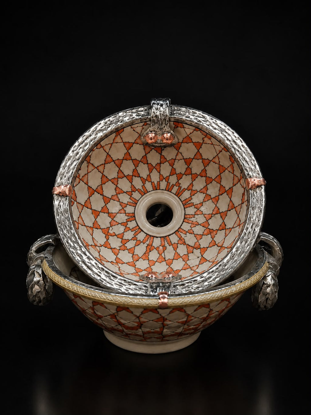 Copper Pottery Moroccan hand made