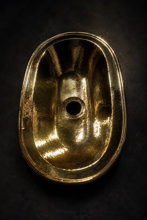 Handcrafted Moroccan Brass Sink